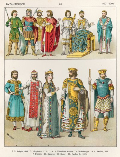 Dress at the Byzantine Court, from 